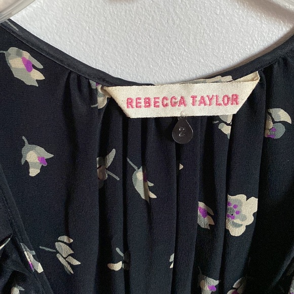 Rebecca Taylor Silk Floral Dress (pockets!). Size 2 - Picture 2 of 2